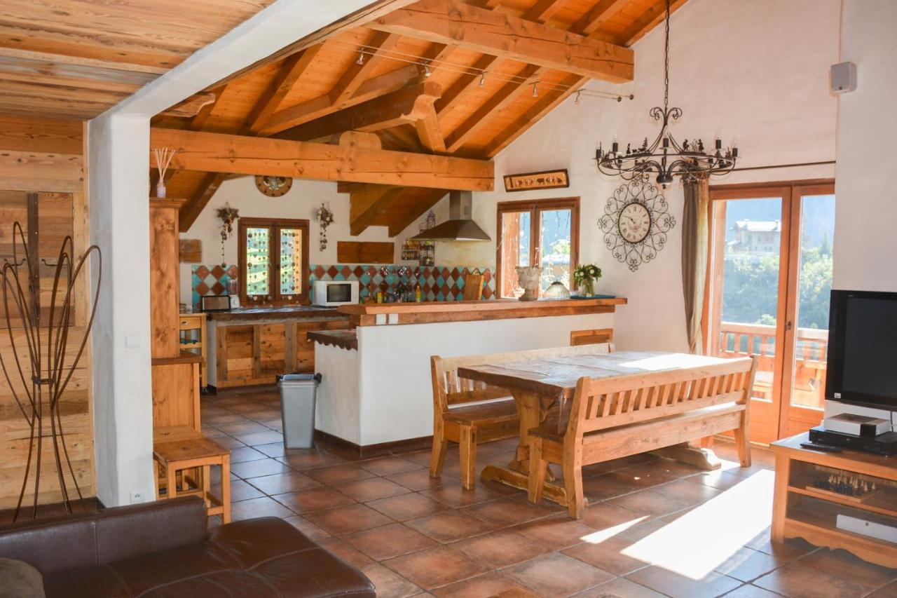 Chalet Des Trappeurs Coeur Vanoise 15 Persons Ла-Плань Экстерьер фото