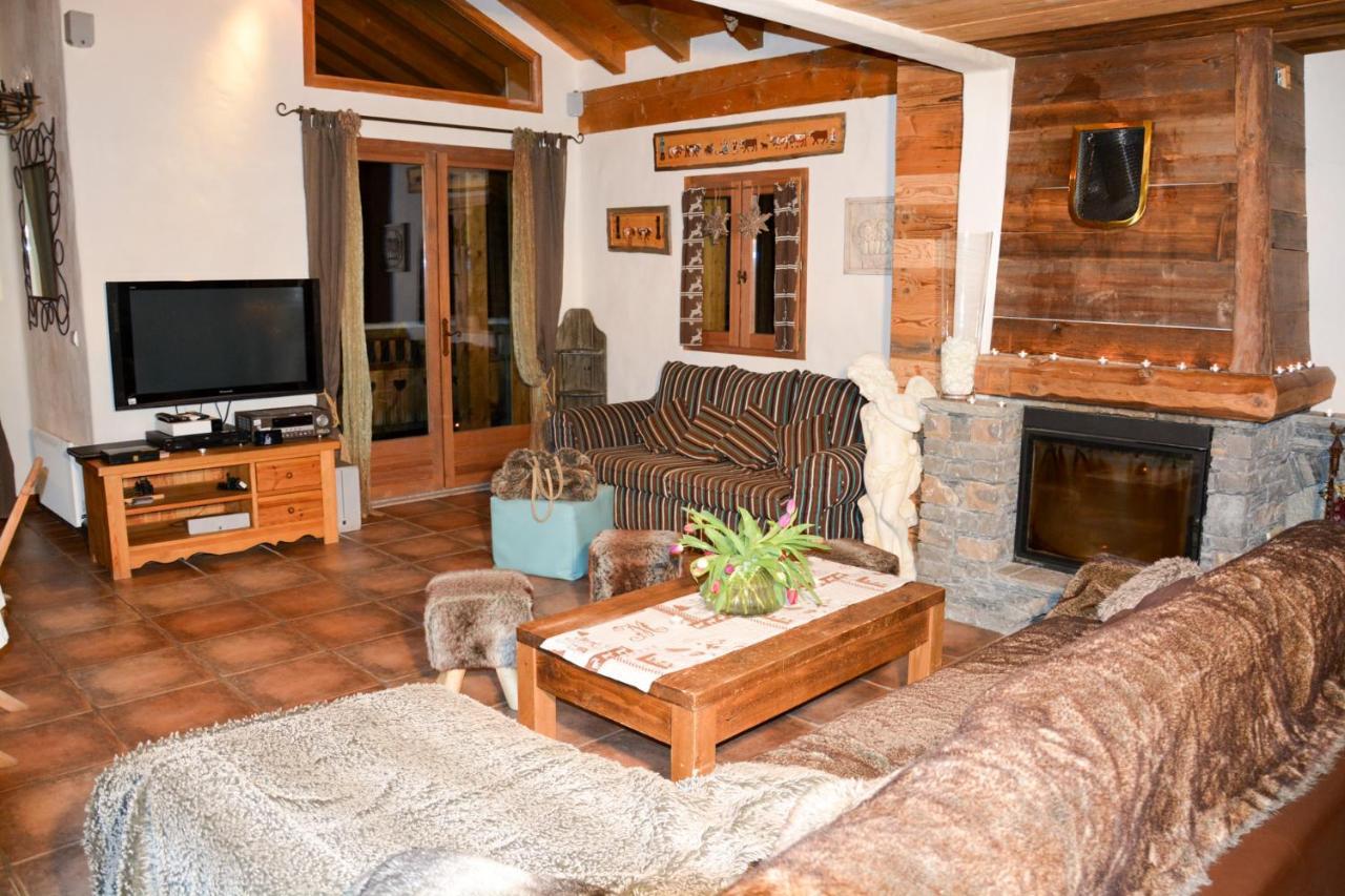 Chalet Des Trappeurs Coeur Vanoise 15 Persons Ла-Плань Экстерьер фото