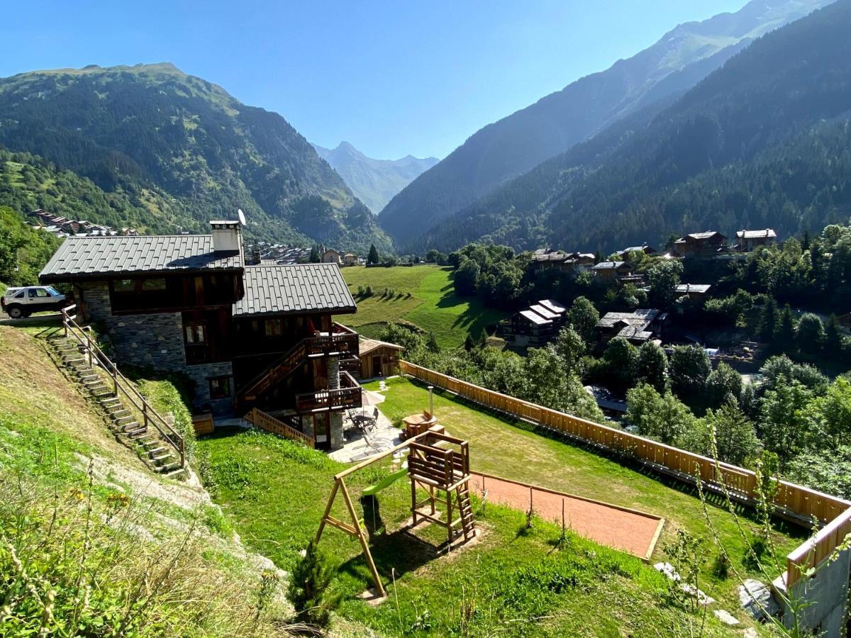 Chalet Des Trappeurs Coeur Vanoise 15 Persons Ла-Плань Экстерьер фото