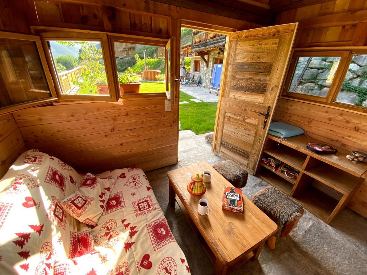 Chalet Des Trappeurs Coeur Vanoise 15 Persons Ла-Плань Экстерьер фото