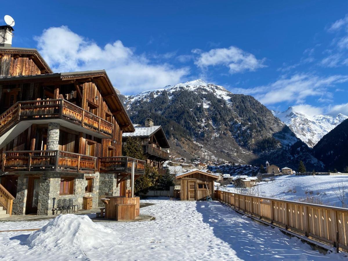 Chalet Des Trappeurs Coeur Vanoise 15 Persons Ла-Плань Экстерьер фото