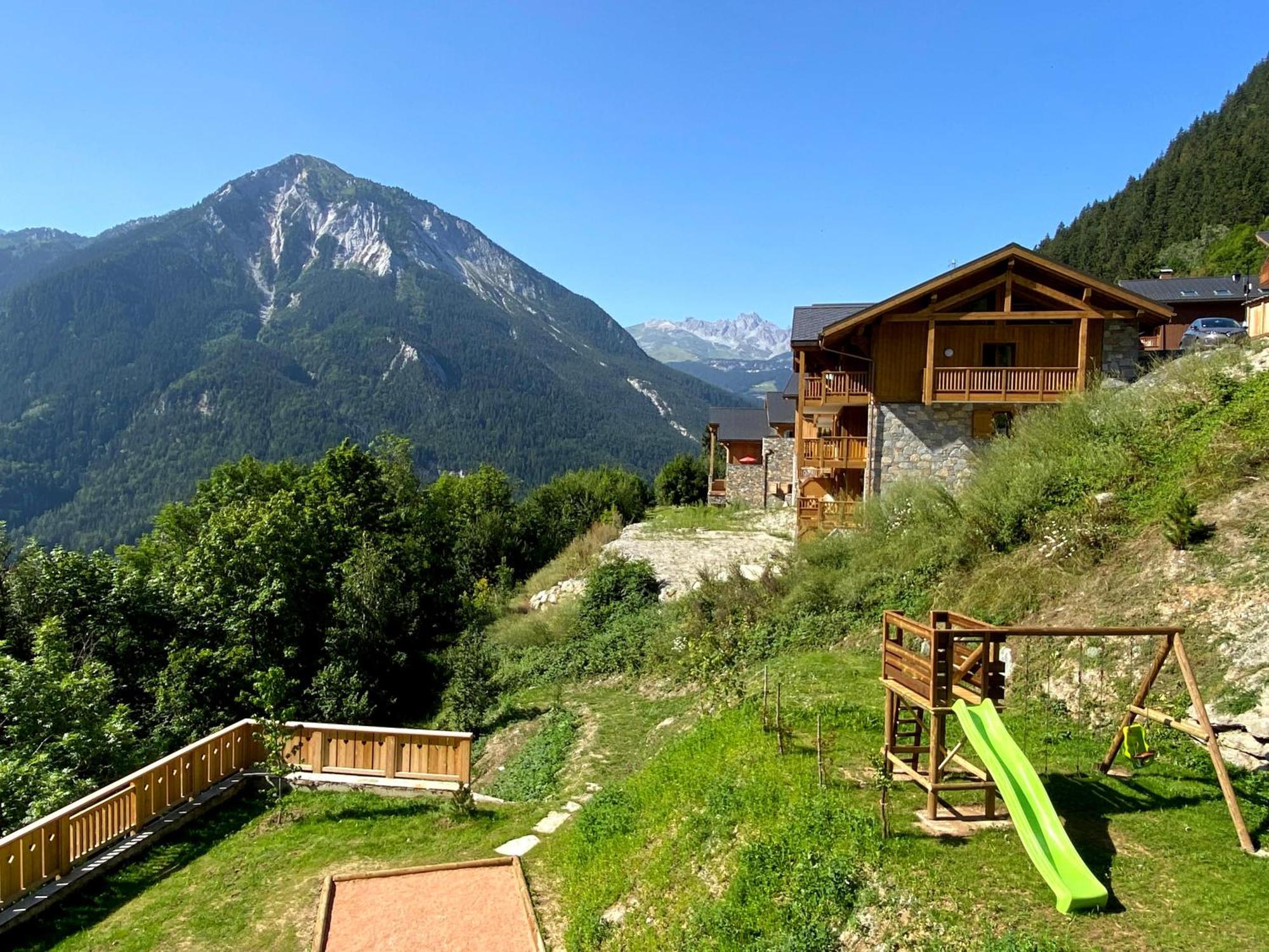 Chalet Des Trappeurs Coeur Vanoise 15 Persons Ла-Плань Экстерьер фото